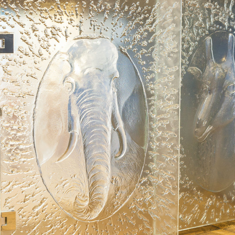 Portes Eléphant et Girafe - Arthylé by Natacha MONDON _ Eric PIERRE